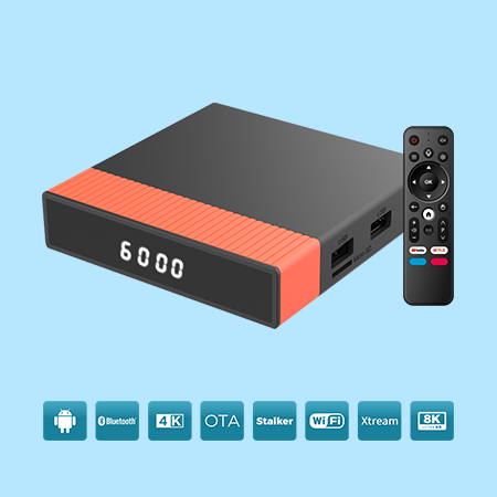 8K Android OTT Box (OS 14)