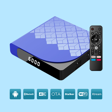 4K Android OTT Box (OS 12)